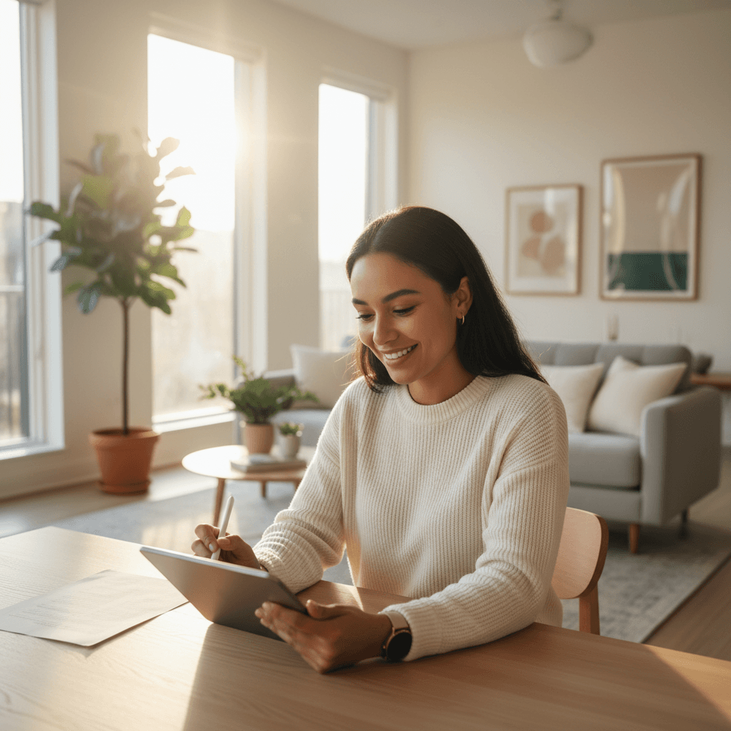 Professional tenant screening and placement interview